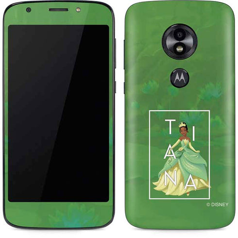 Disney Princess Tiana Floral Moto E5 Play Skin